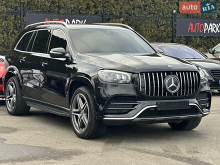 Мерседес ГЛС-Класс 2019 у Києві на Automoto.ua Чорний Мерседес ГЛС-Класс, об'ємом двигуна 2.93 л та пробігом 82 тис. км за 72900 $, фото 1 на Automoto.ua