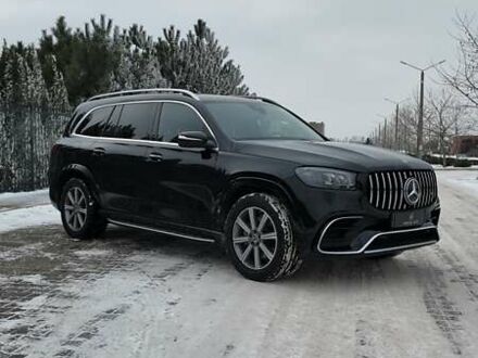 Черный Мерседес ГЛС-Класс, объемом двигателя 3 л и пробегом 68 тыс. км за 64900 $, фото 1 на Automoto.ua