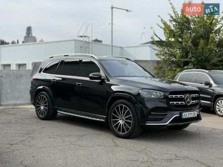 Черный Мерседес ГЛС-Класс, объемом двигателя 2.93 л и пробегом 99 тыс. км за 93000 $, фото 1 на Automoto.ua