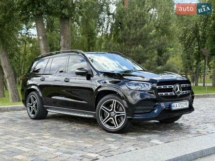 Мерседес ГЛС-Класс 2021 у Києві на Automoto.ua Чорний Мерседес ГЛС-Класс, об'ємом двигуна 2.93 л та пробігом 73 тис. км за 81900 $, фото 1 на Automoto.ua