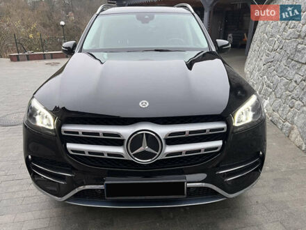 Черный Мерседес ГЛС-Класс, объемом двигателя 2.93 л и пробегом 135 тыс. км за 75000 $, фото 1 на Automoto.ua