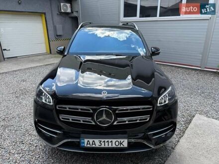 Мерседес ГЛС-Класс 2021 у Києві на Automoto.ua Чорний Мерседес ГЛС-Класс, об'ємом двигуна 2.93 л та пробігом 99 тис. км за 100000 $, фото 1 на Automoto.ua