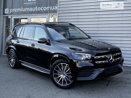 Мерседес ГЛС-Класс 2022 у Києві на Automoto.ua Чорний Мерседес ГЛС-Класс, об'ємом двигуна 3 л та пробігом 47 тис. км за 97500 $, фото 1 на Automoto.ua