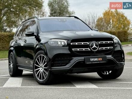 Мерседес ГЛС-Класс 2022 у Києві на Automoto.ua Чорний Мерседес ГЛС-Класс, об'ємом двигуна 2.93 л та пробігом 90 тис. км за 88900 $, фото 1 на Automoto.ua