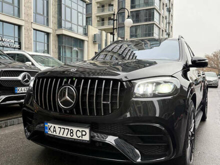 Черный Мерседес ГЛС-Класс, объемом двигателя 3.98 л и пробегом 74 тыс. км за 102900 $, фото 1 на Automoto.ua
