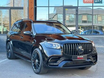 Мерседес ГЛС-Класс 2022 у Києві на Automoto.ua Чорний Мерседес ГЛС-Класс, об'ємом двигуна 3.98 л та пробігом 35 тис. км за 165000 $, фото 1 на Automoto.ua