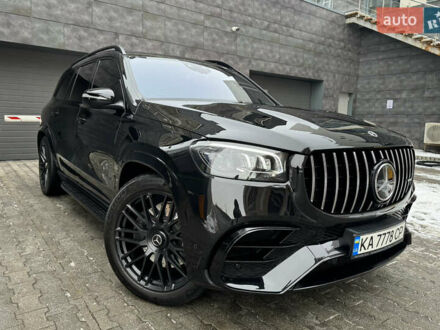 Черный Мерседес ГЛС-Класс, объемом двигателя 3.98 л и пробегом 74 тыс. км за 99900 $, фото 1 на Automoto.ua