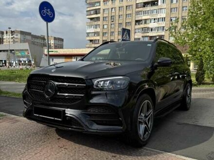 Мерседес ГЛС-Класс 2022 у Львові на Automoto.ua Чорний Мерседес ГЛС-Класс, об'ємом двигуна 2.93 л та пробігом 55 тис. км за 95000 $, фото 1 на Automoto.ua