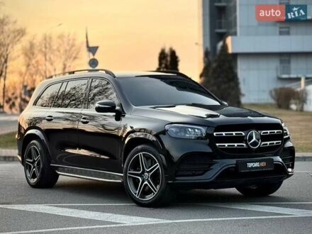 Мерседес ГЛС-Класс 2023 у Києві на Automoto.ua Чорний Мерседес ГЛС-Класс, об'ємом двигуна 2.93 л та пробігом 29 тис. км за 104700 $, фото 1 на Automoto.ua