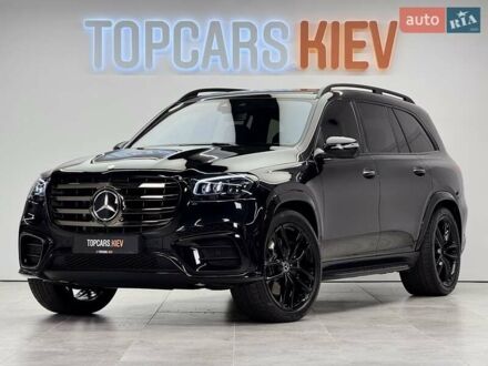 Черный Мерседес ГЛС-Класс, объемом двигателя 4 л и пробегом 52 тыс. км за 143500 $, фото 1 на Automoto.ua