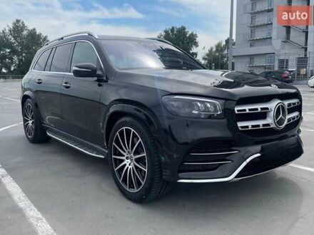 Мерседес ГЛС-Класс 2023 у Києві на Automoto.ua Чорний Мерседес ГЛС-Класс, об'ємом двигуна 2.93 л та пробігом 5 тис. км за 121000 $, фото 1 на Automoto.ua