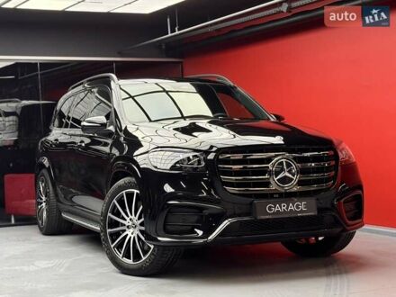 Мерседес ГЛС-Класс 2024 в Киеве на Automoto.ua Черный Мерседес ГЛС-Класс, объемом двигателя 3 л и пробегом 1 тыс. км за 130900 $, фото 1 на Automoto.ua