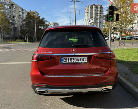 Красный Мерседес ГЛС-Класс, объемом двигателя 3.98 л и пробегом 83 тыс. км за 80000 $, фото 4 на Automoto.ua