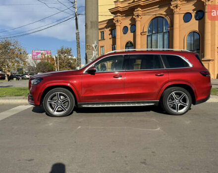 Красный Мерседес ГЛС-Класс, объемом двигателя 3.98 л и пробегом 83 тыс. км за 80000 $, фото 2 на Automoto.ua