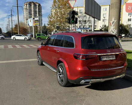 Красный Мерседес ГЛС-Класс, объемом двигателя 3.98 л и пробегом 83 тыс. км за 80000 $, фото 5 на Automoto.ua