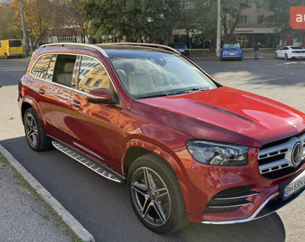 Красный Мерседес ГЛС-Класс, объемом двигателя 3.98 л и пробегом 83 тыс. км за 80000 $, фото 3 на Automoto.ua