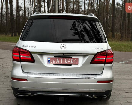 Серый Мерседес ГЛС-Класс, объемом двигателя 3 л и пробегом 100 тыс. км за 29000 $, фото 3 на Automoto.ua