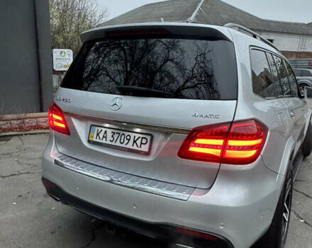 Сірий Мерседес ГЛС-Класс, об'ємом двигуна 3 л та пробігом 177 тис. км за 29900 $, фото 4 на Automoto.ua