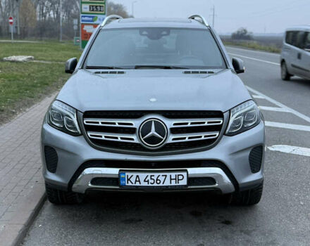 Серый Мерседес ГЛС-Класс, объемом двигателя 2.99 л и пробегом 185 тыс. км за 33500 $, фото 1 на Automoto.ua