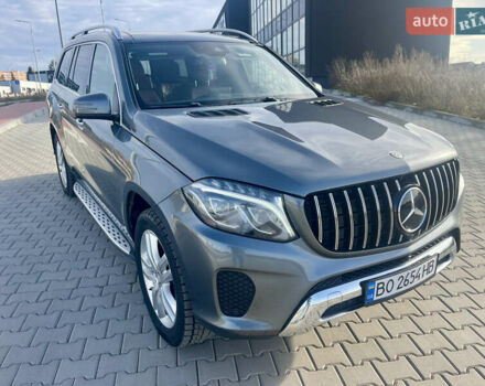 Серый Мерседес ГЛС-Класс, объемом двигателя 3 л и пробегом 162 тыс. км за 32500 $, фото 15 на Automoto.ua