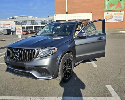 Серый Мерседес ГЛС-Класс, объемом двигателя 3 л и пробегом 110 тыс. км за 45550 $, фото 1 на Automoto.ua