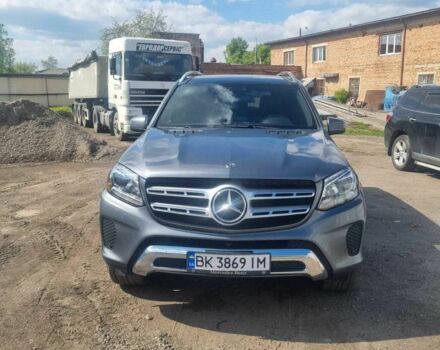 Сірий Мерседес ГЛС-Класс, об'ємом двигуна 3 л та пробігом 58 тис. км за 48500 $, фото 1 на Automoto.ua