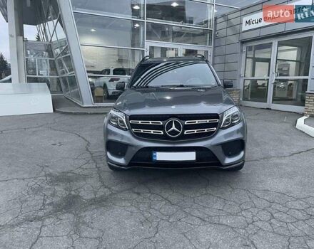 Серый Мерседес ГЛС-Класс, объемом двигателя 3 л и пробегом 39 тыс. км за 49000 $, фото 3 на Automoto.ua
