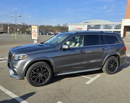 Серый Мерседес ГЛС-Класс, объемом двигателя 3 л и пробегом 110 тыс. км за 45550 $, фото 12 на Automoto.ua