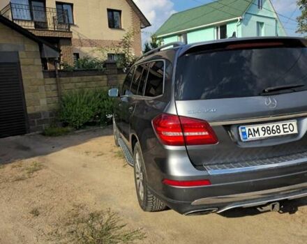 Сірий Мерседес ГЛС-Класс, об'ємом двигуна 3 л та пробігом 72 тис. км за 32500 $, фото 8 на Automoto.ua