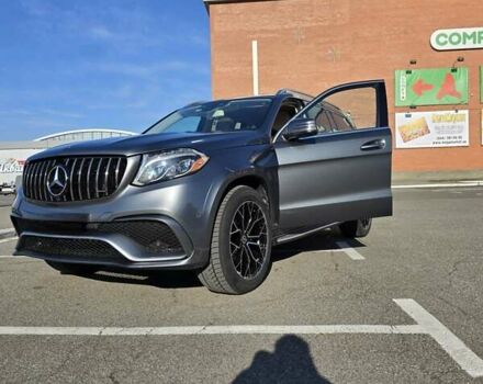 Серый Мерседес ГЛС-Класс, объемом двигателя 3 л и пробегом 110 тыс. км за 45550 $, фото 3 на Automoto.ua