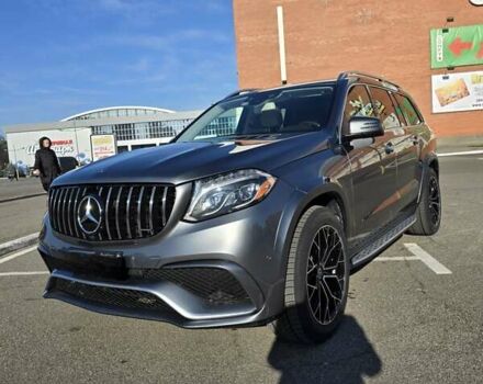 Серый Мерседес ГЛС-Класс, объемом двигателя 3 л и пробегом 110 тыс. км за 45550 $, фото 4 на Automoto.ua