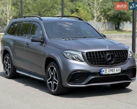 Серый Мерседес ГЛС-Класс, объемом двигателя 3 л и пробегом 91 тыс. км за 39000 $, фото 1 на Automoto.ua