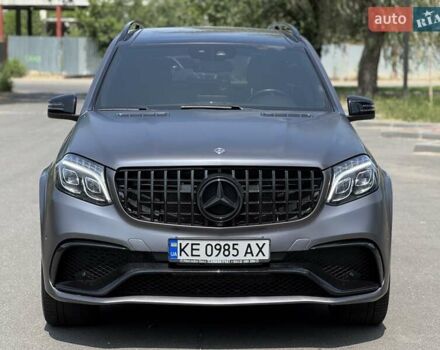 Серый Мерседес ГЛС-Класс, объемом двигателя 3 л и пробегом 91 тыс. км за 39000 $, фото 4 на Automoto.ua