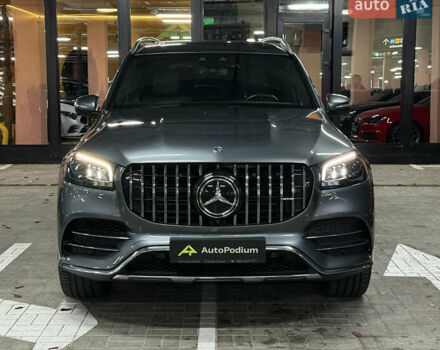 Серый Мерседес ГЛС-Класс, объемом двигателя 2.93 л и пробегом 104 тыс. км за 78500 $, фото 7 на Automoto.ua