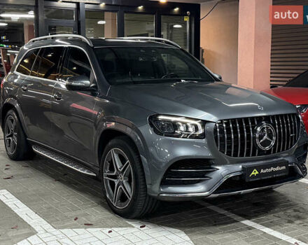 Серый Мерседес ГЛС-Класс, объемом двигателя 2.93 л и пробегом 104 тыс. км за 78500 $, фото 9 на Automoto.ua