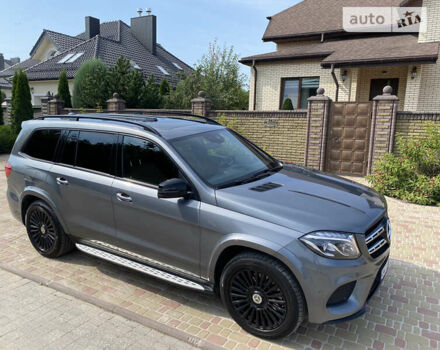 Серый Мерседес ГЛС-Класс, объемом двигателя 2.99 л и пробегом 183 тыс. км за 48500 $, фото 5 на Automoto.ua