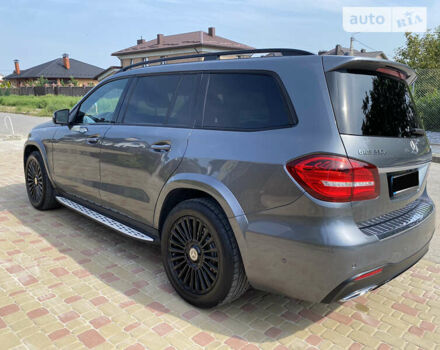 Серый Мерседес ГЛС-Класс, объемом двигателя 2.99 л и пробегом 183 тыс. км за 48500 $, фото 8 на Automoto.ua