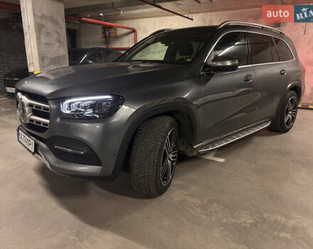 Серый Мерседес ГЛС-Класс, объемом двигателя 3 л и пробегом 77 тыс. км за 55555 $, фото 1 на Automoto.ua