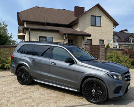 Серый Мерседес ГЛС-Класс, объемом двигателя 2.99 л и пробегом 183 тыс. км за 48500 $, фото 3 на Automoto.ua