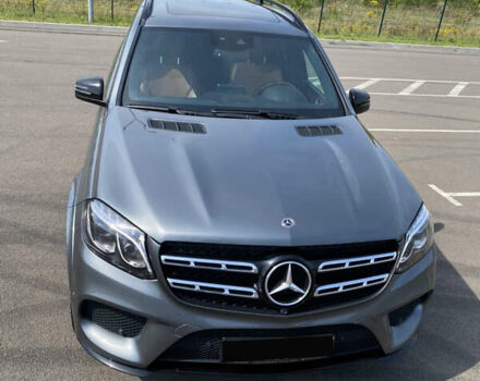 Серый Мерседес ГЛС-Класс, объемом двигателя 2.99 л и пробегом 183 тыс. км за 48500 $, фото 21 на Automoto.ua