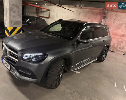 Серый Мерседес ГЛС-Класс, объемом двигателя 3 л и пробегом 77 тыс. км за 55555 $, фото 2 на Automoto.ua