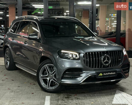 Серый Мерседес ГЛС-Класс, объемом двигателя 2.93 л и пробегом 104 тыс. км за 78500 $, фото 1 на Automoto.ua