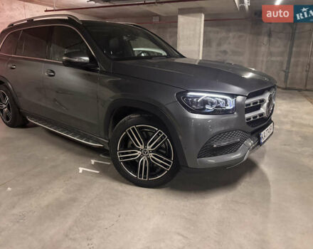 Серый Мерседес ГЛС-Класс, объемом двигателя 3 л и пробегом 77 тыс. км за 55555 $, фото 4 на Automoto.ua