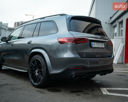 Серый Мерседес ГЛС-Класс, объемом двигателя 3.98 л и пробегом 42 тыс. км за 163000 $, фото 9 на Automoto.ua