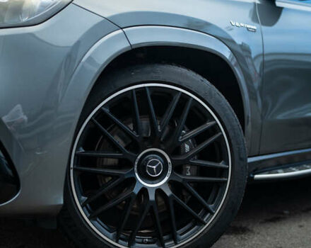 Серый Мерседес ГЛС-Класс, объемом двигателя 3.98 л и пробегом 42 тыс. км за 163000 $, фото 45 на Automoto.ua