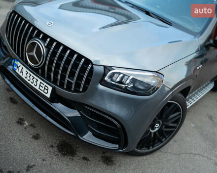 Серый Мерседес ГЛС-Класс, объемом двигателя 3.98 л и пробегом 42 тыс. км за 163000 $, фото 48 на Automoto.ua