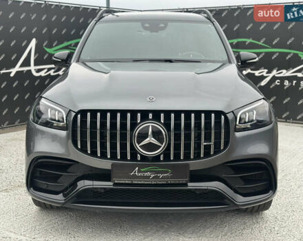 Мерседес ГЛС-Класс 2020 в Киеве на Automoto.ua Серый Мерседес ГЛС-Класс, объемом двигателя 3.98 л и пробегом 42 тыс. км за 137000 $, фото 2 на Automoto.ua