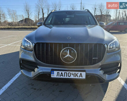 Мерседес ГЛС-Класс 2020 у Києві на Automoto.ua Сірий Мерседес ГЛС-Класс, об'ємом двигуна 3 л та пробігом 99 тис. км за 74500 $, фото 2 на Automoto.ua