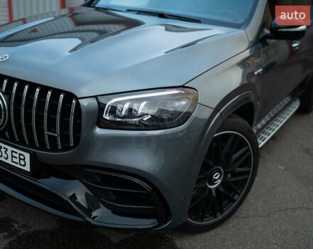 Серый Мерседес ГЛС-Класс, объемом двигателя 3.98 л и пробегом 42 тыс. км за 163000 $, фото 11 на Automoto.ua