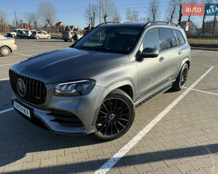 Мерседес ГЛС-Класс 2020 у Києві на Automoto.ua Сірий Мерседес ГЛС-Класс, об'ємом двигуна 3 л та пробігом 99 тис. км за 74500 $, фото 1 на Automoto.ua